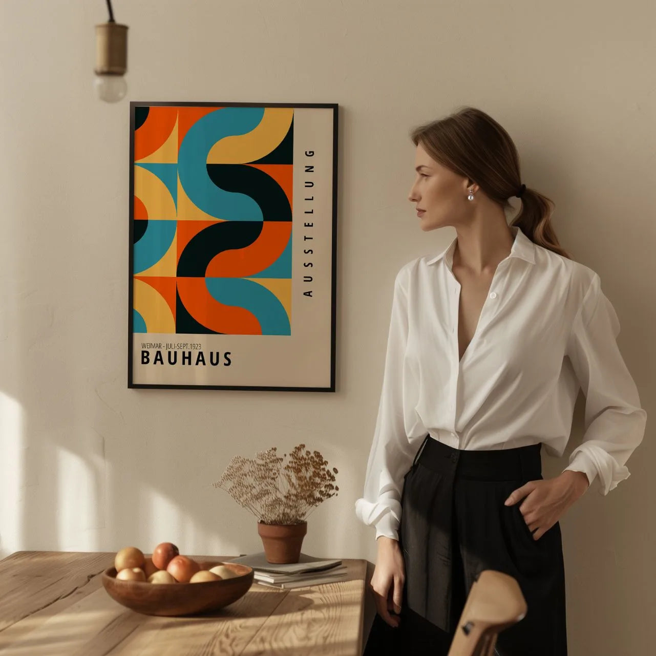 Bauhaus Ondas Vivas Póster