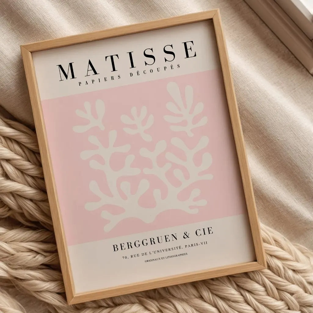 Matisse Rosa Empolvado Póster