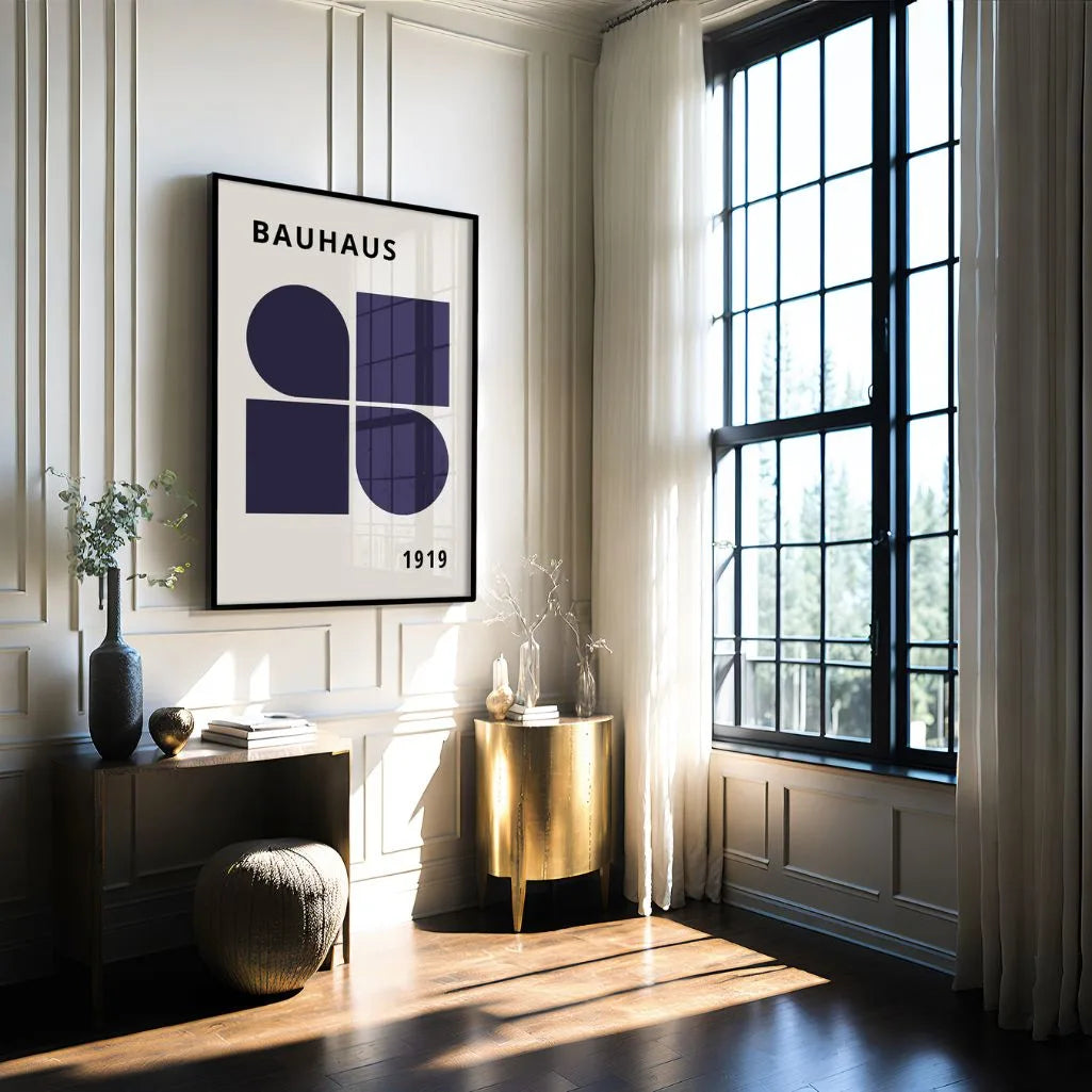 Bauhaus 1919 Clásico Póster