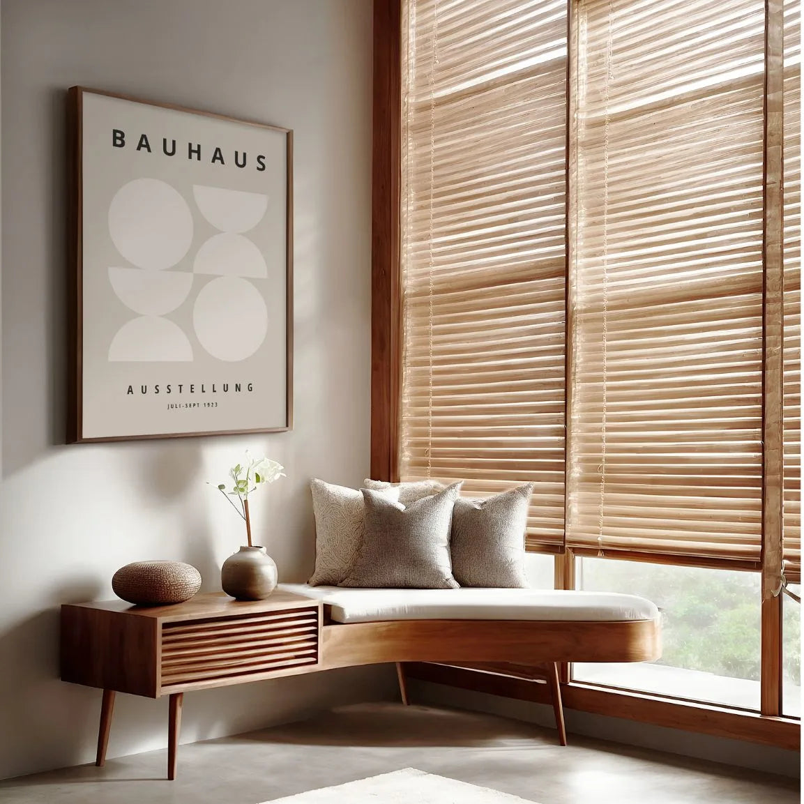 Póster Bauhaus Beige