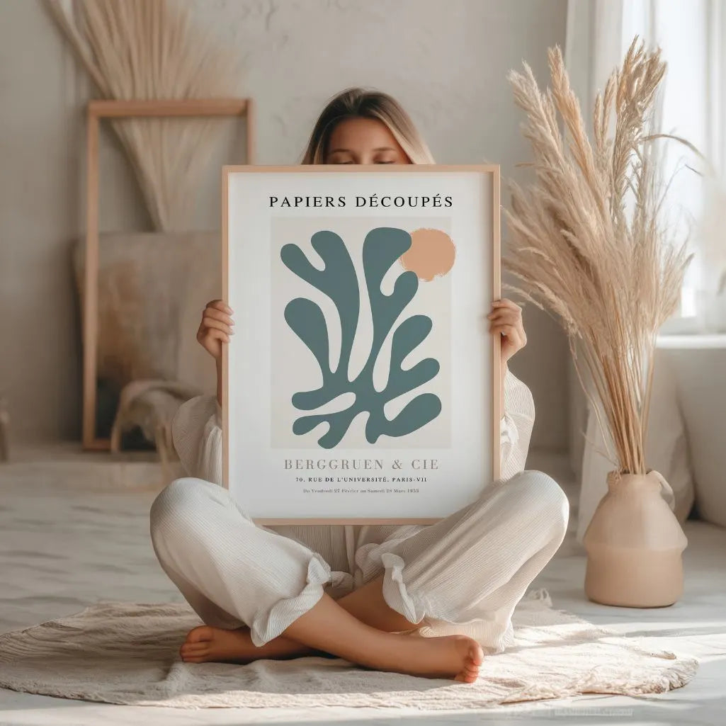 Matisse Verde Salvia Póster
