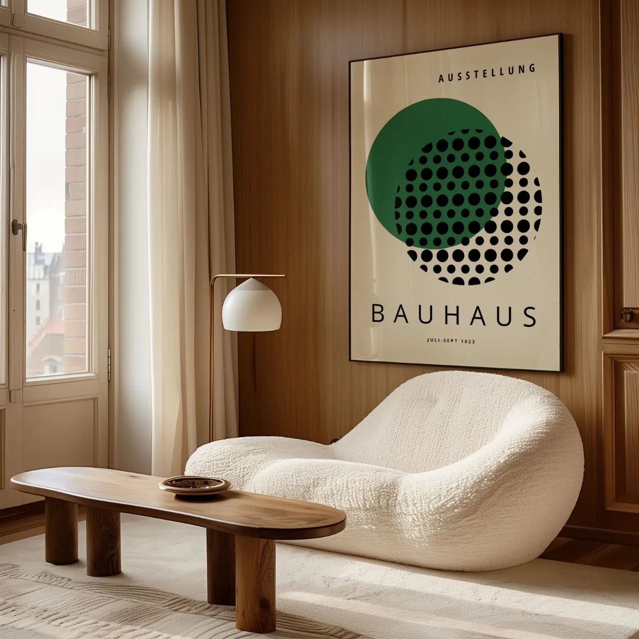 Bauhaus Puntos Armonía Póster