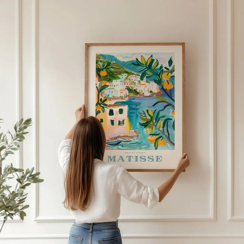 Matisse Riviera Turquesa Póster