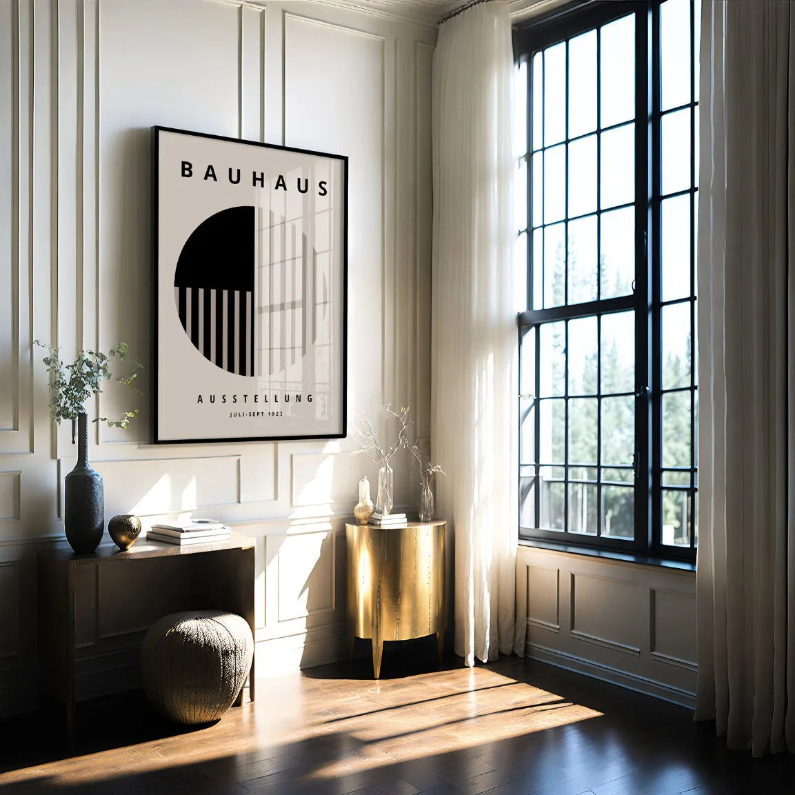 Bauhaus Círculo Póster