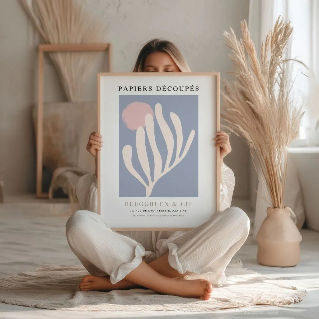 Matisse Azul Claro Póster