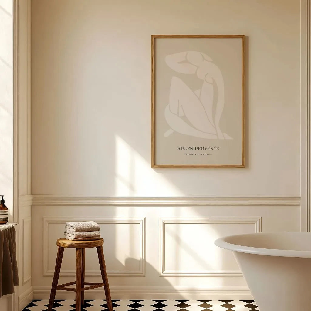 Matisse Aix-en-Provence Beige Póster