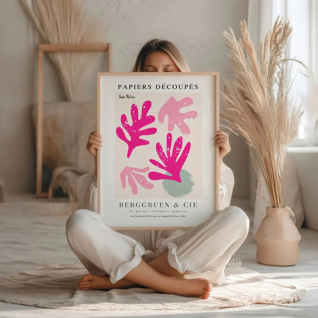 Matisse Rosa Alegre Póster