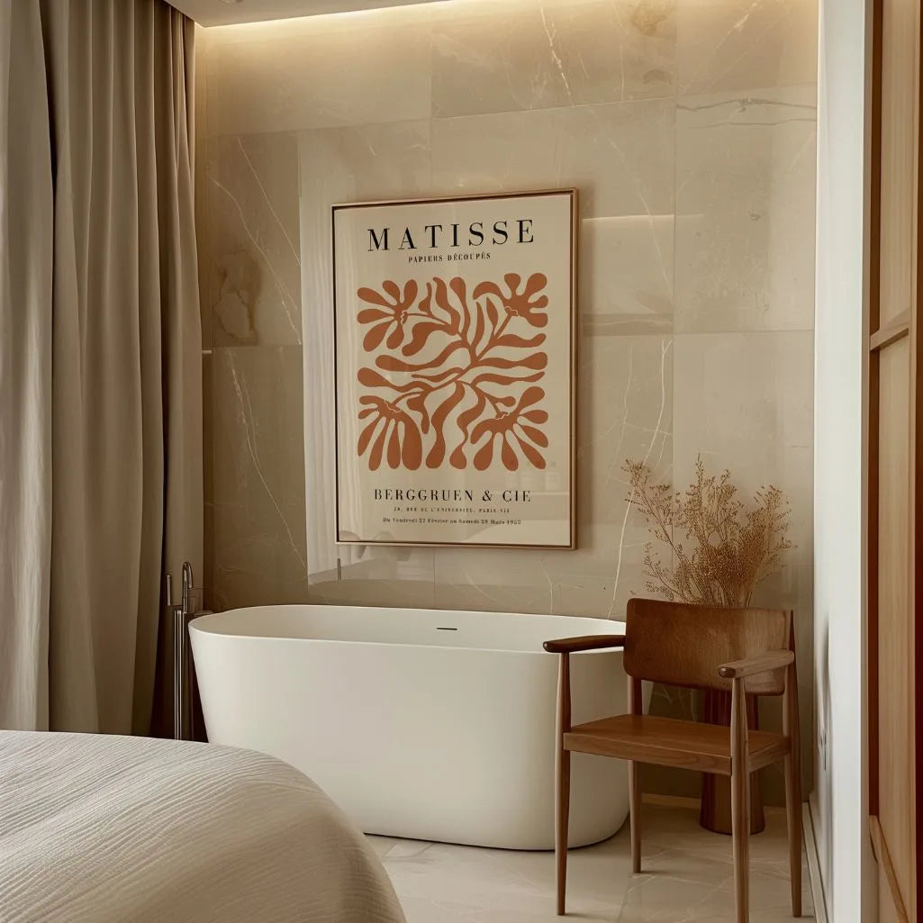Matisse Terracota Botánico Póster