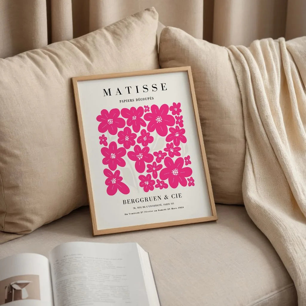 Henri Matisse Flores Alegres Póster