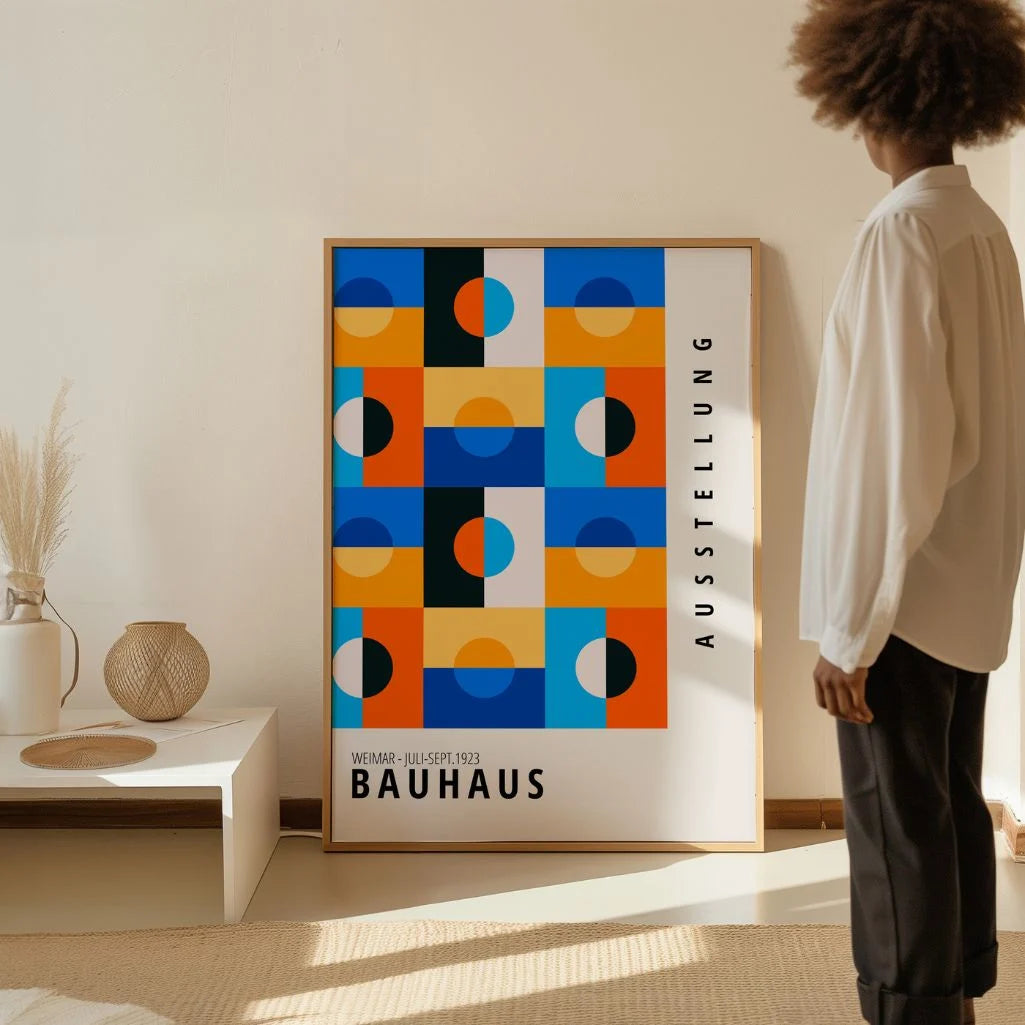 Bauhaus Armonía Color Póster