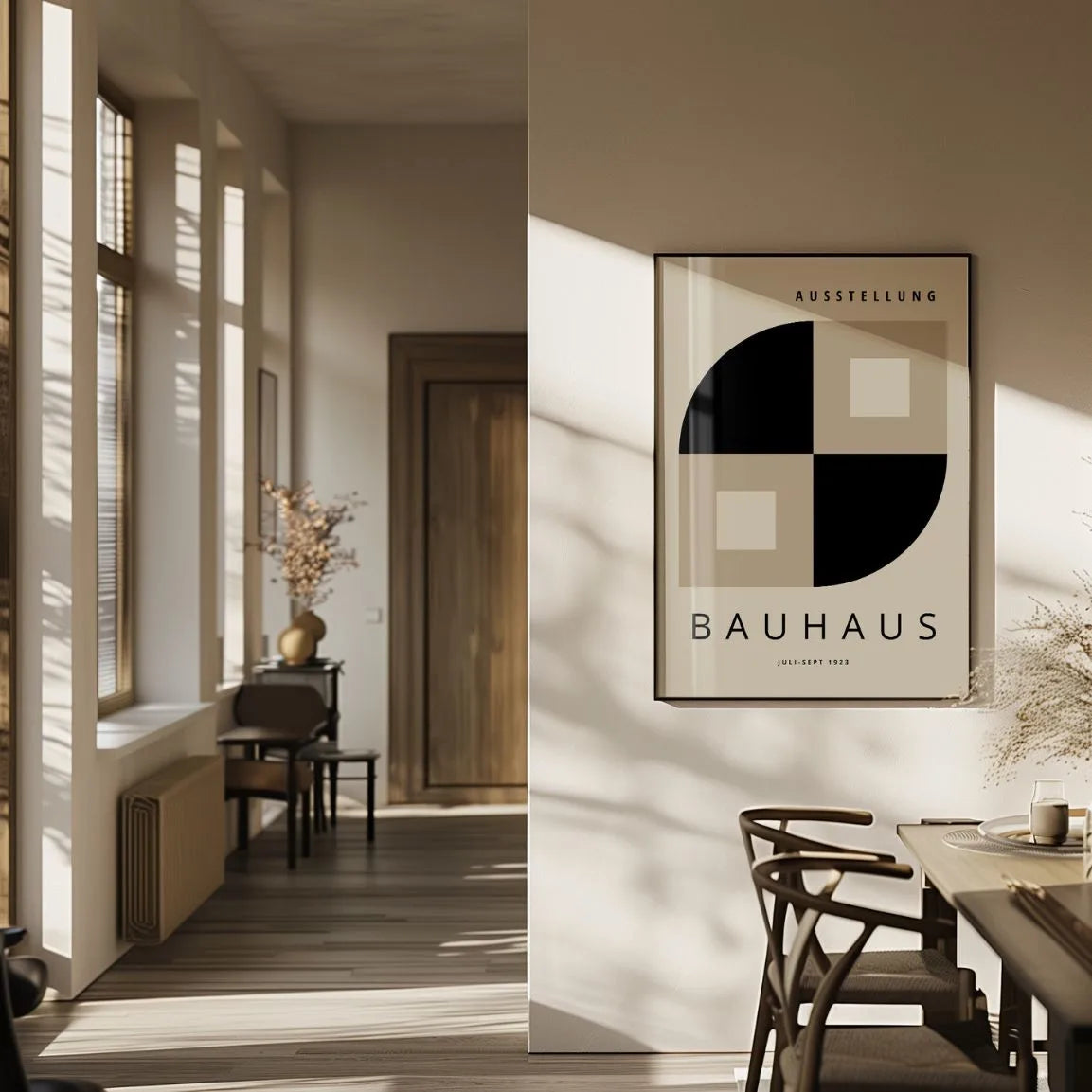 Póster Bauhaus Figuras Modernistas