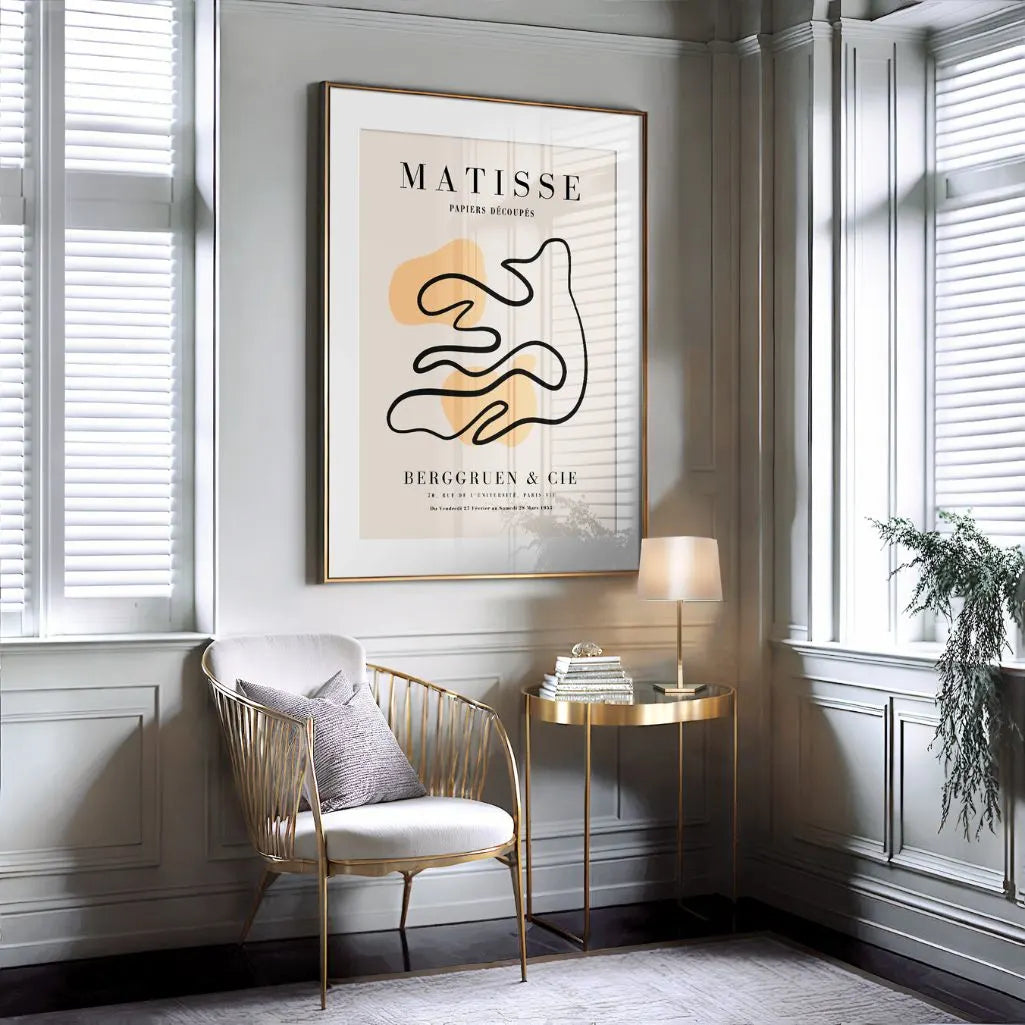Póster Matisse Línea Orgánica