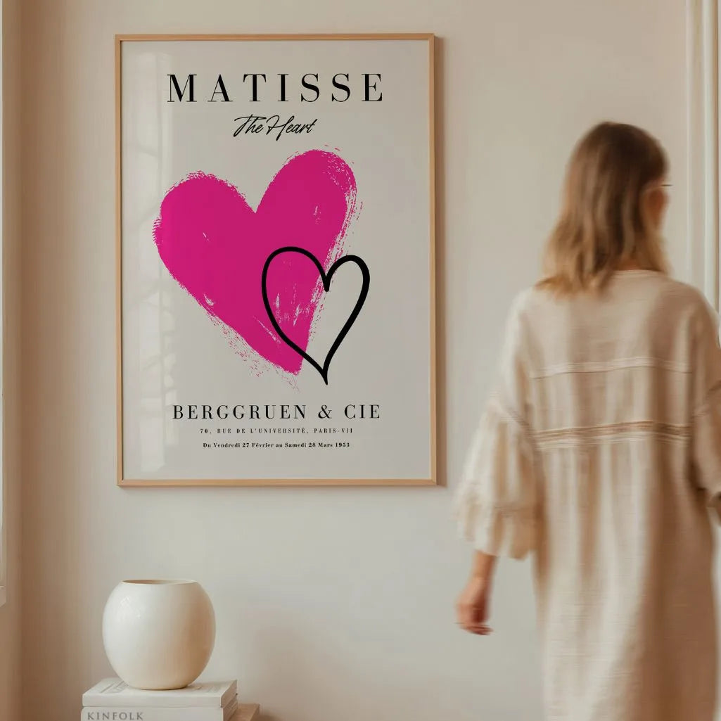 Henri Matisse El Corazón Póster