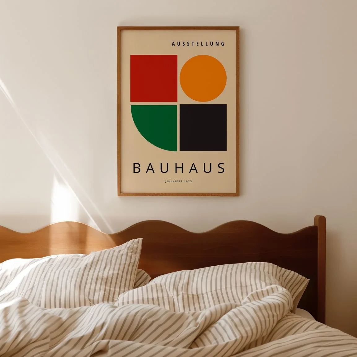 Bauhaus Verde Armonía Póster