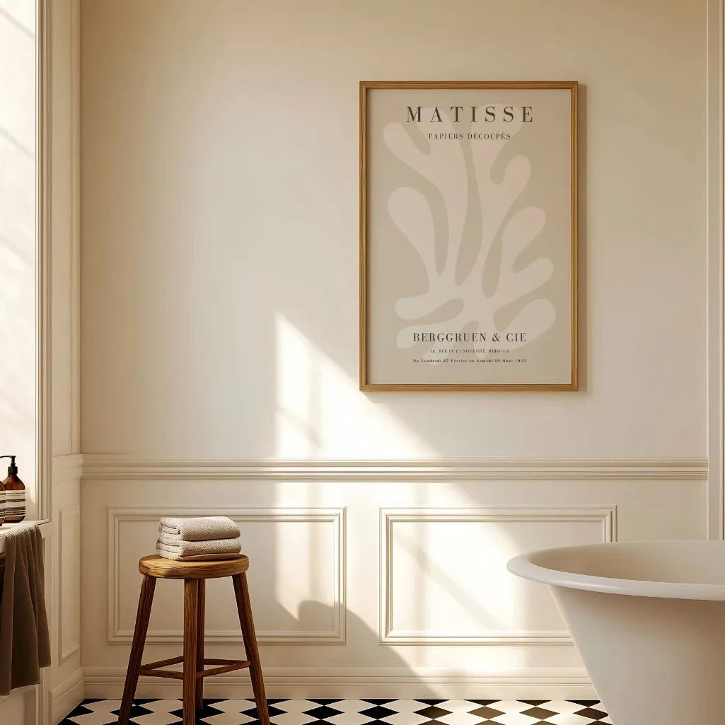 Matisse Beige Sereno Póster