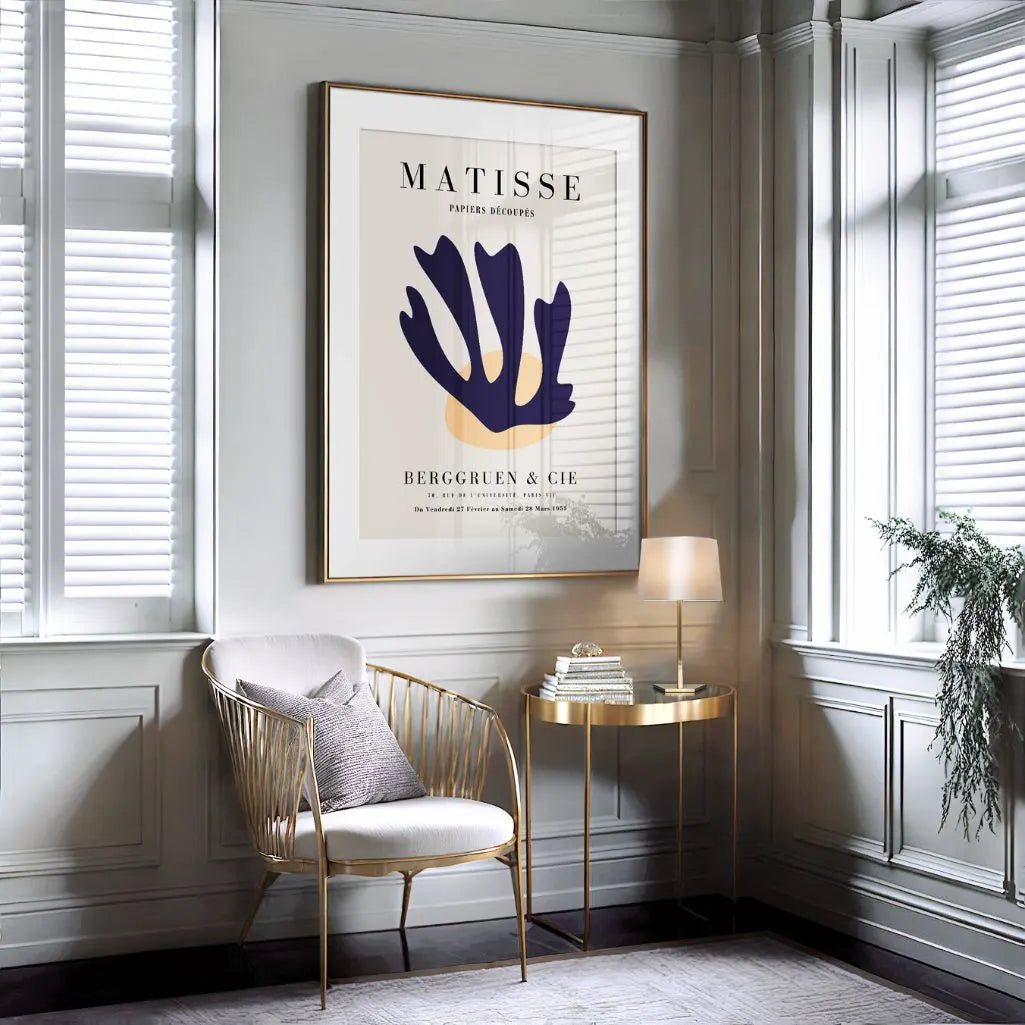 Póster Matisse Forma Orgánica