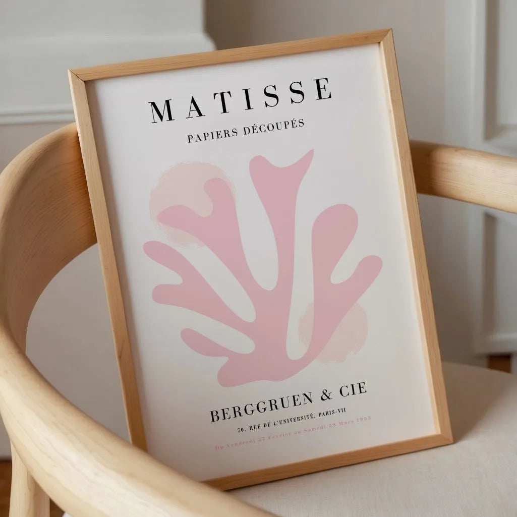 Henri Matisse Impulso Rosa Póster