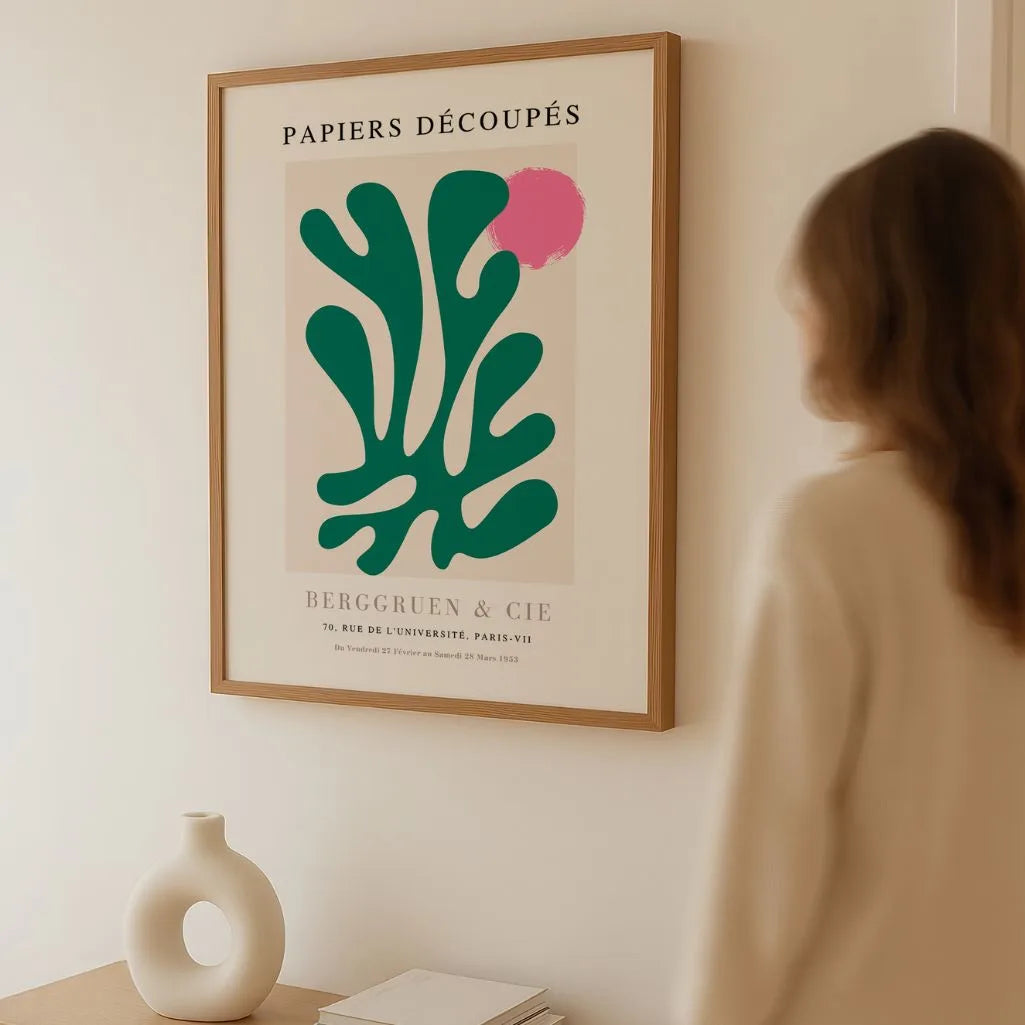 Matisse Verde Botánico Póster