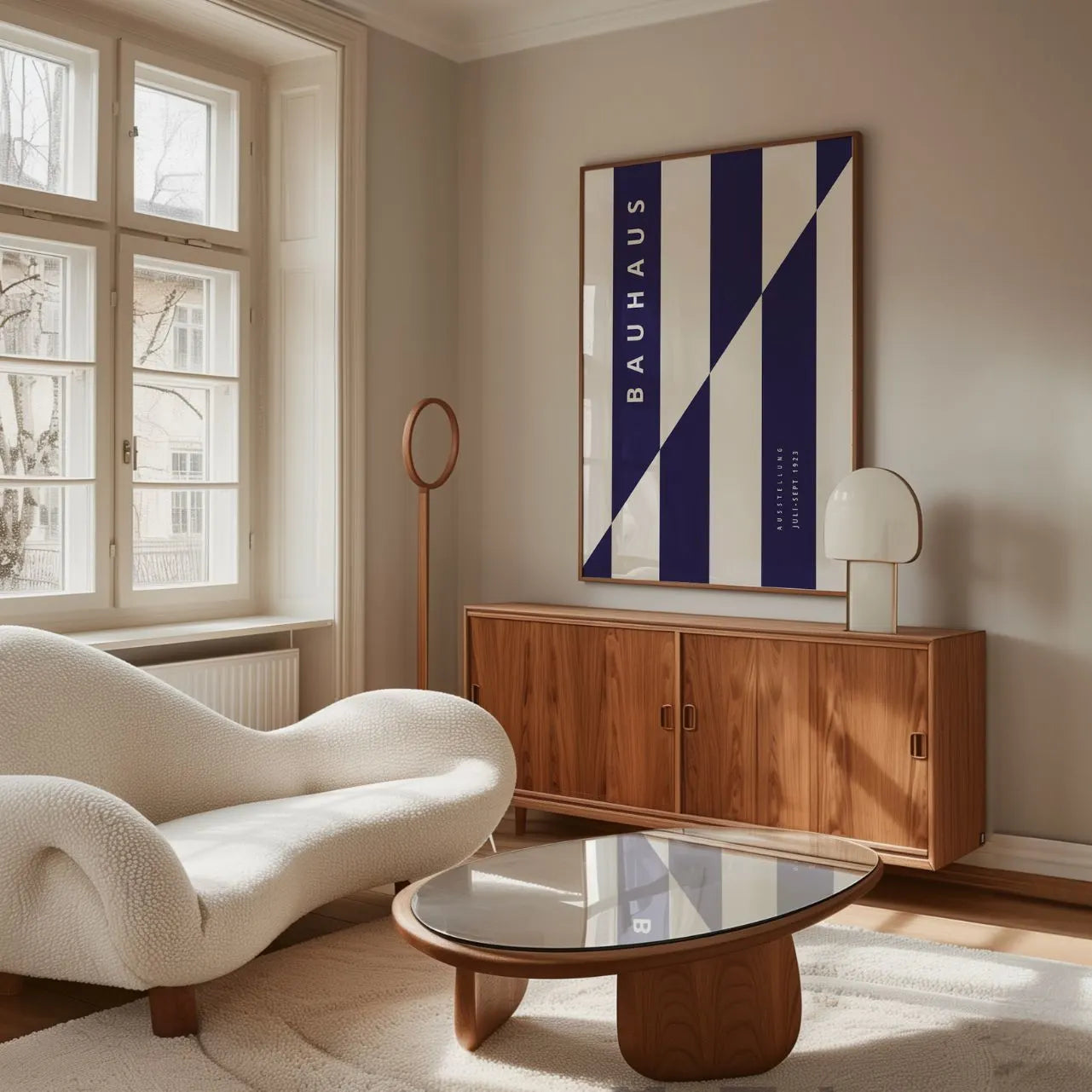 Bauhaus Corte Preciso Póster