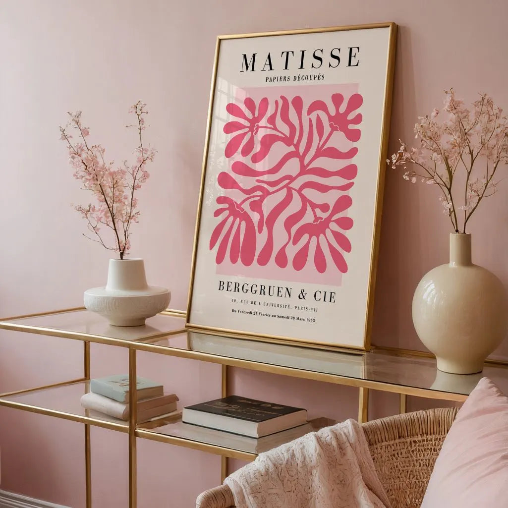 Henri Matisse Armonía Rosa Póster
