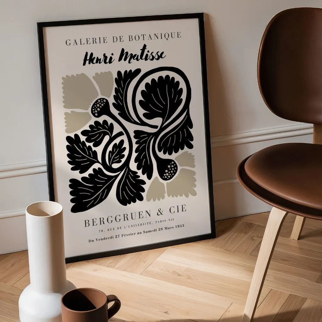 Póster Matisse Motivo Botánico