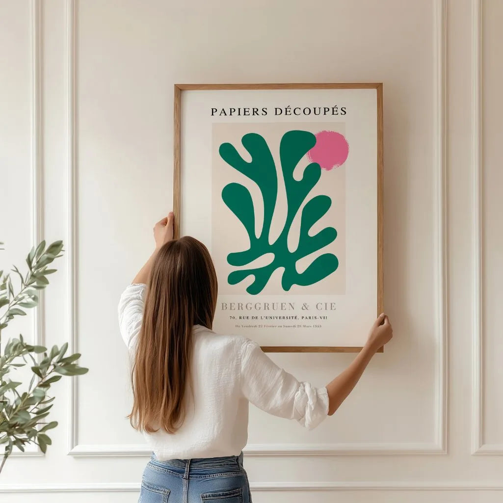 Matisse Verde Botánico Póster