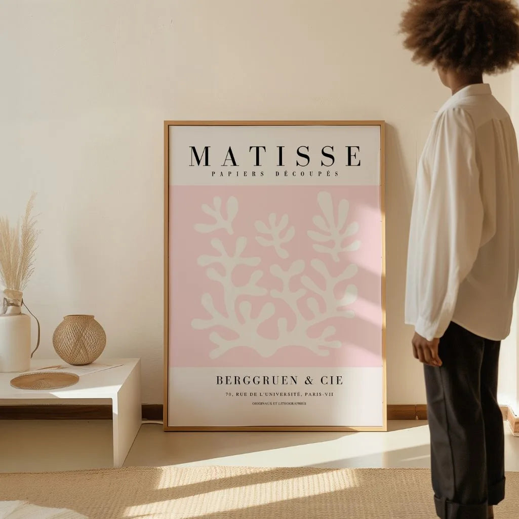 Matisse Rosa Empolvado Póster