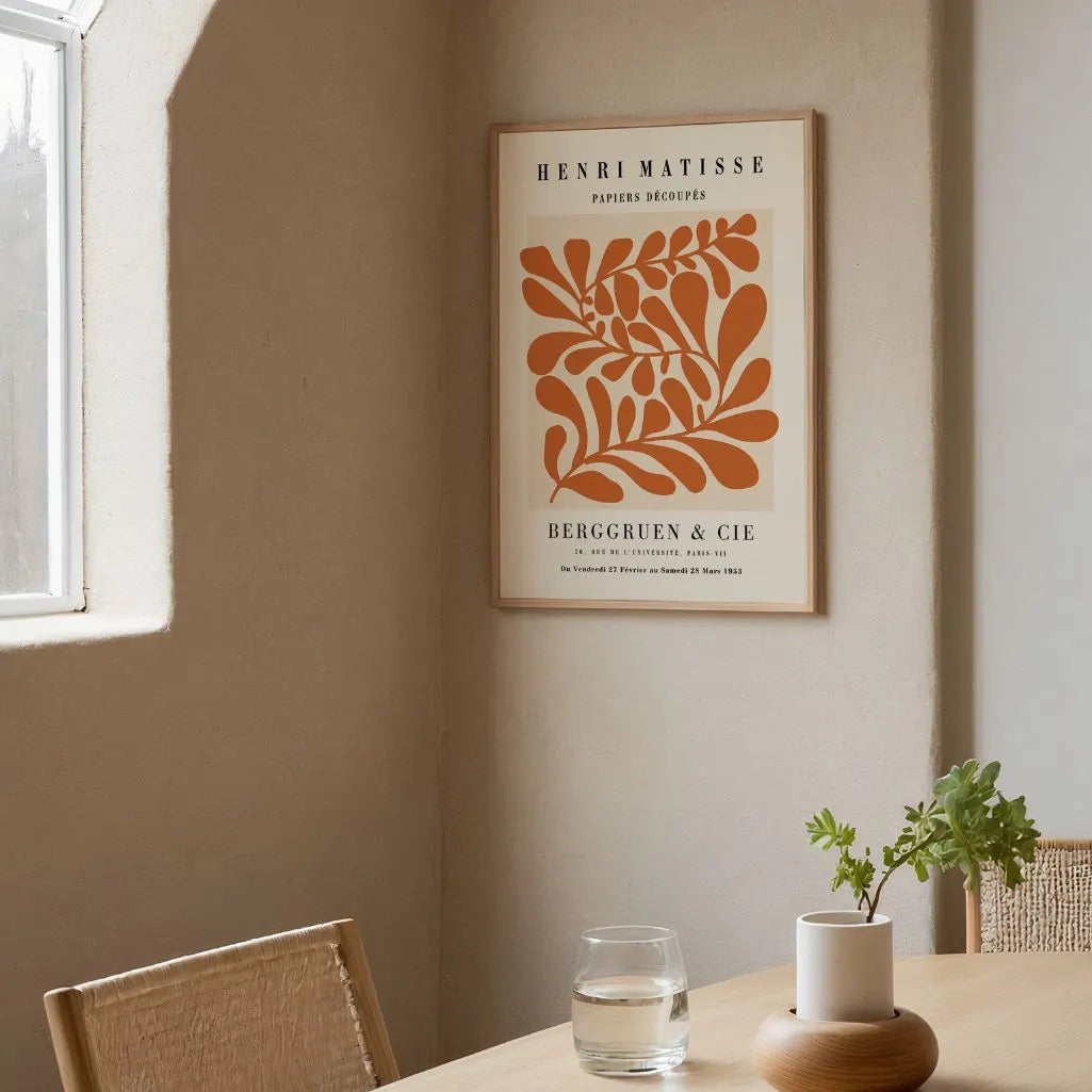 Matisse Terracota Armonía Póster