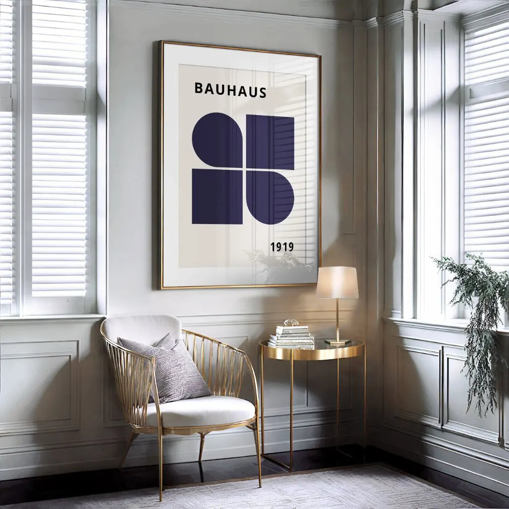 Bauhaus 1919 Clásico Póster