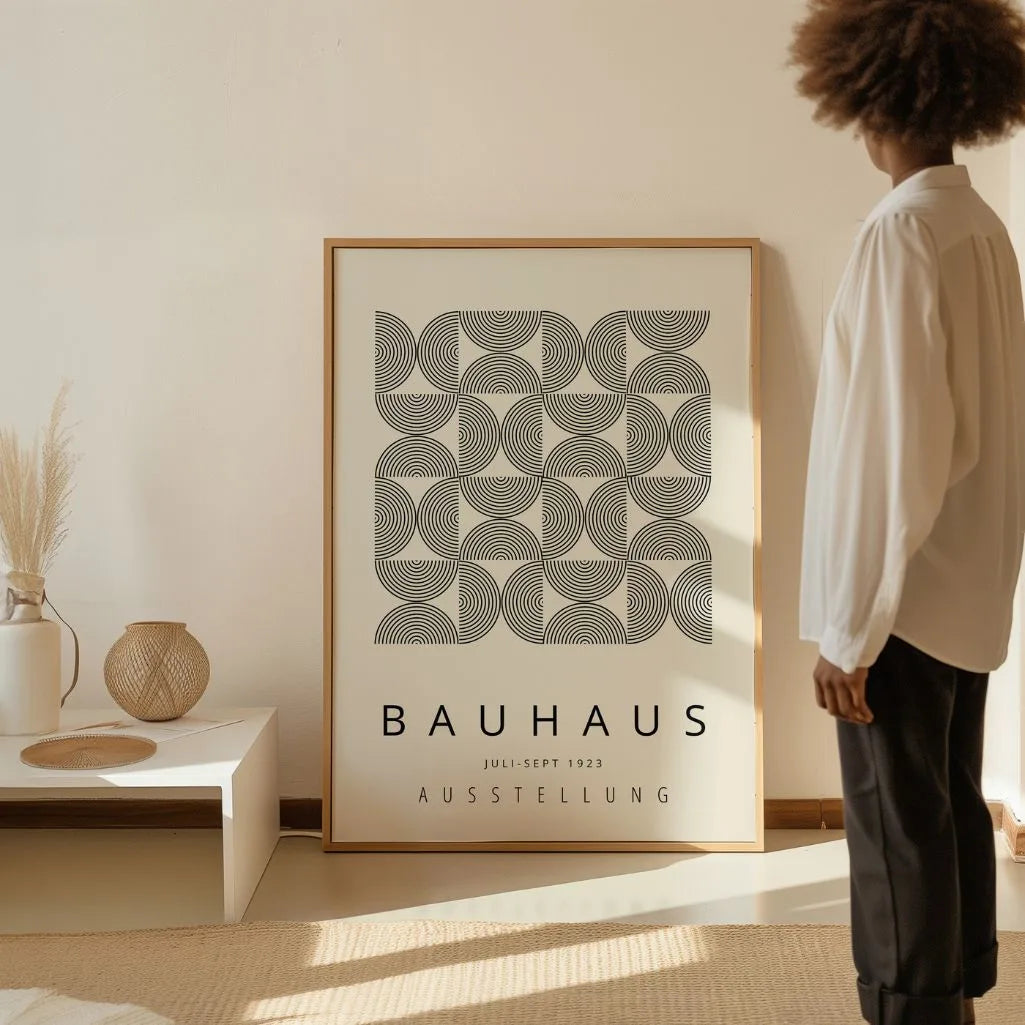 Bauhaus Hipnótico Póster