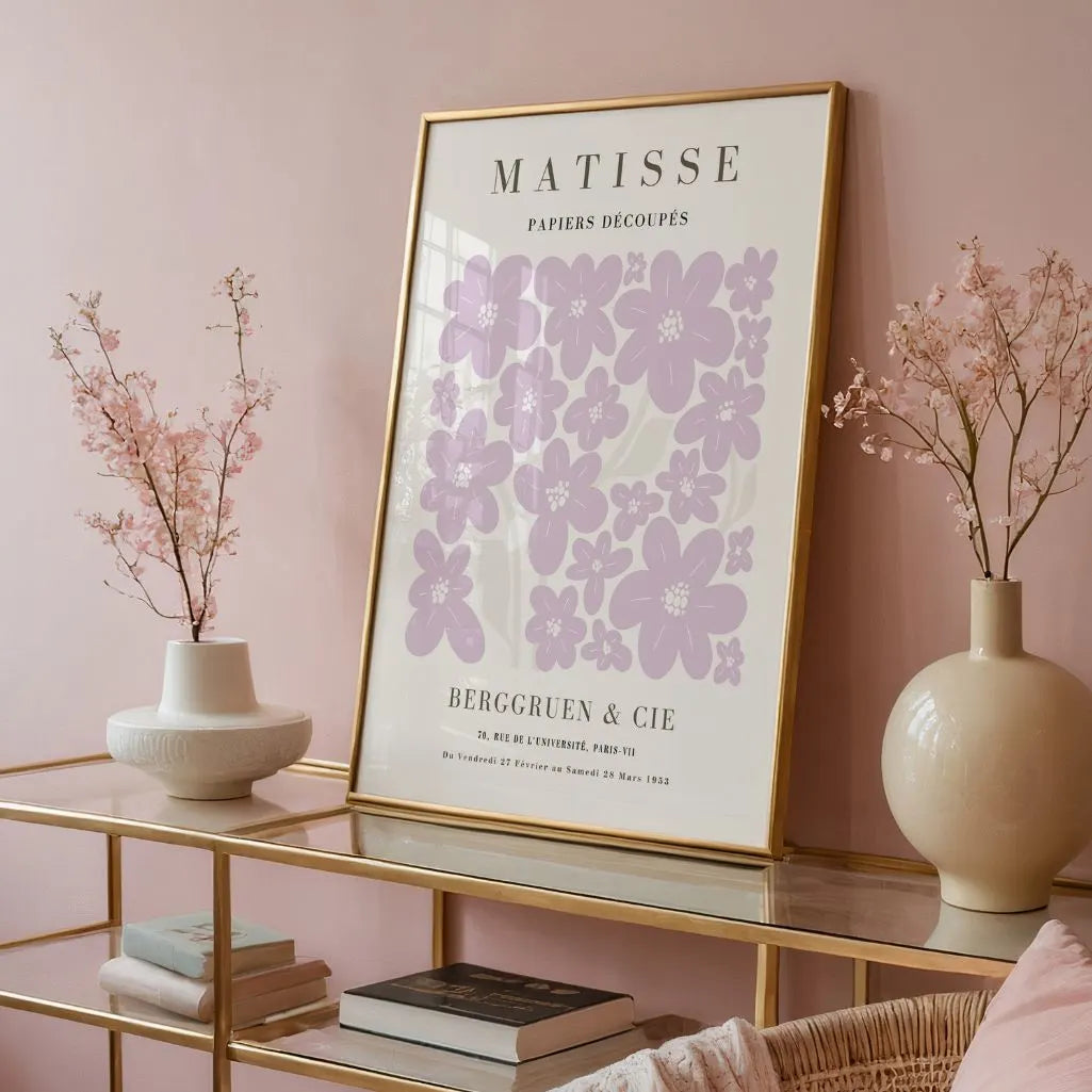 Matisse Lila Suave Póster