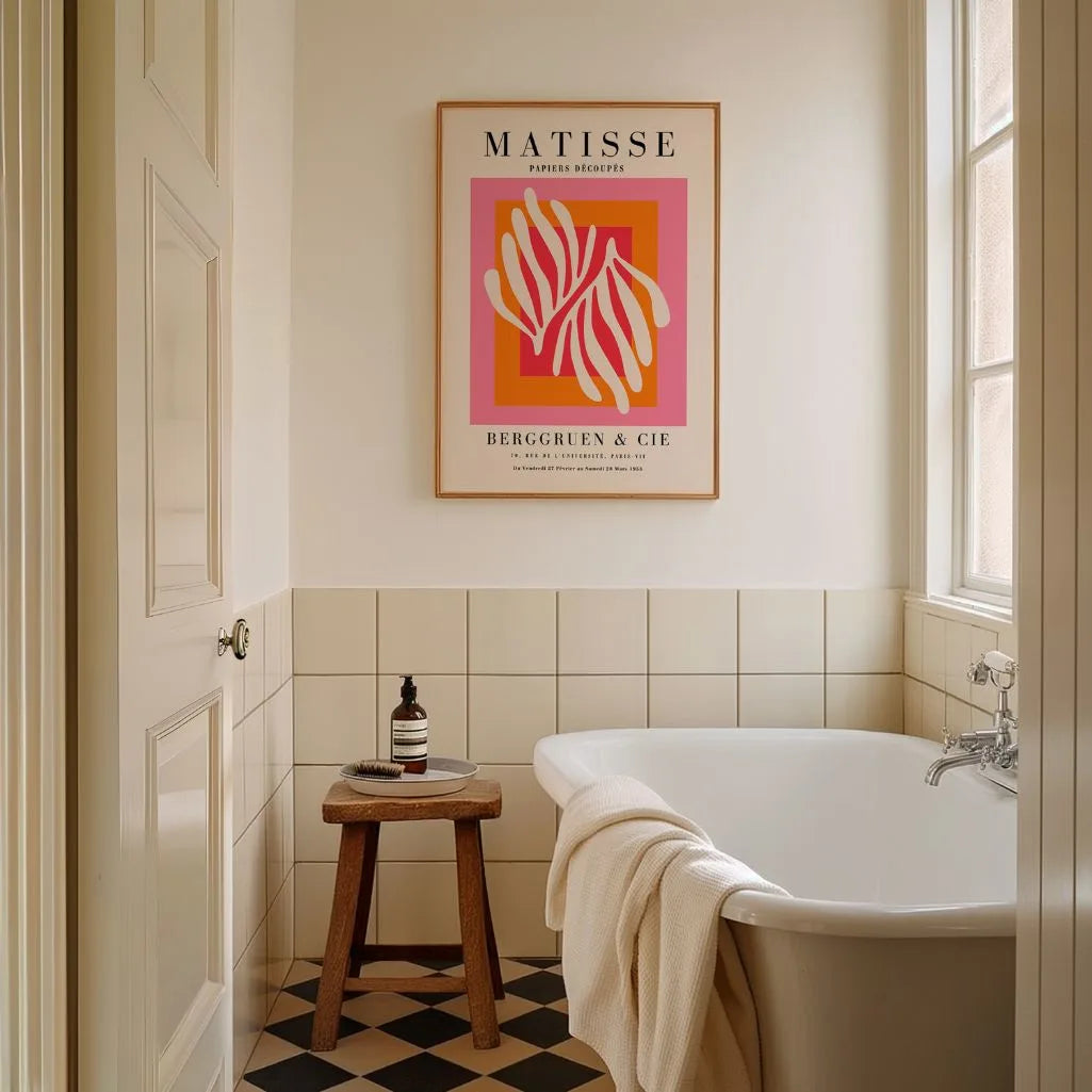 Matisse Coral Vivo Póster