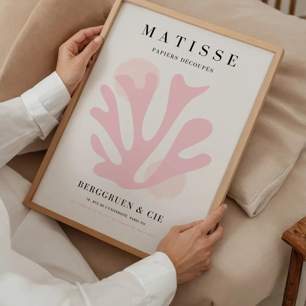 Henri Matisse Impulso Rosa Póster