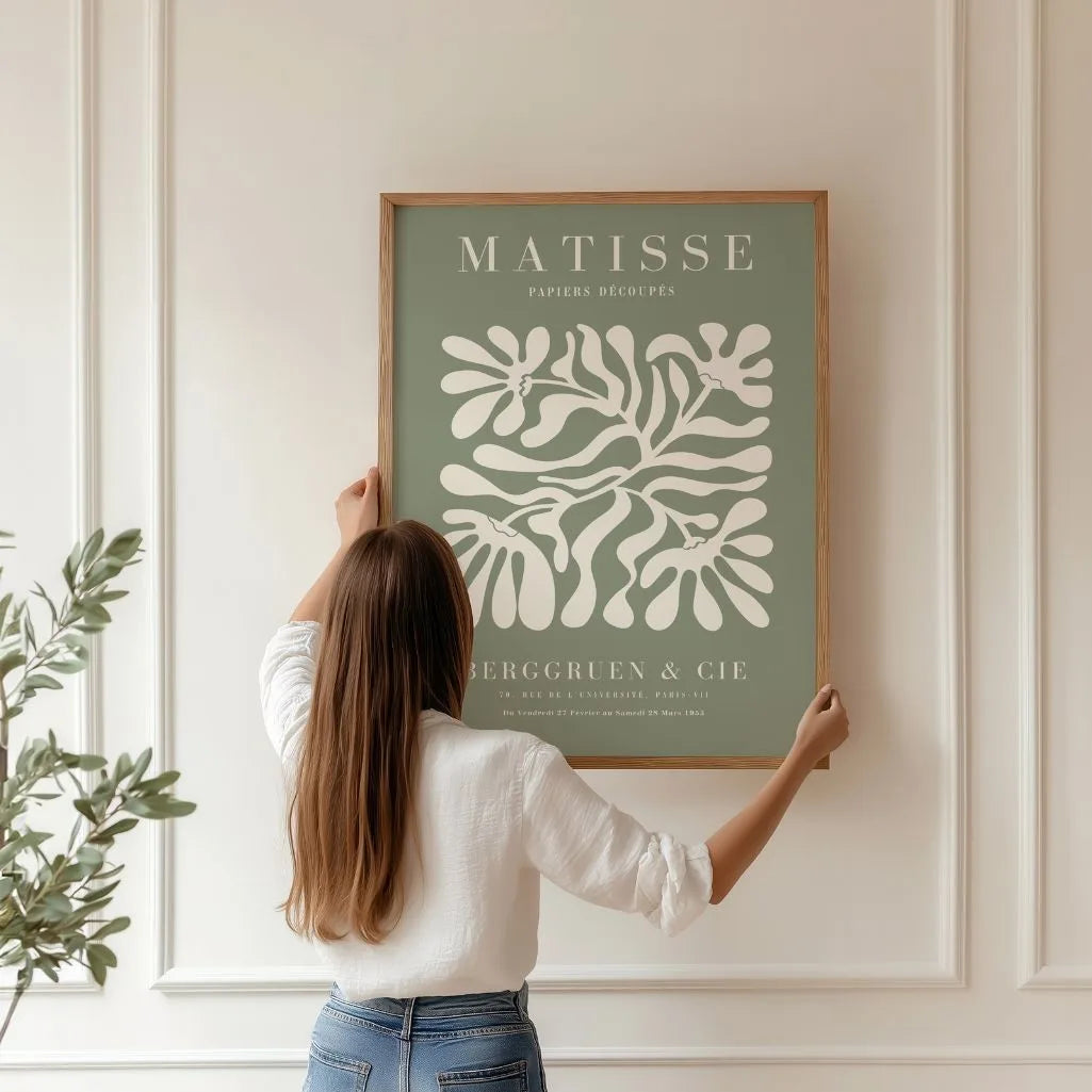 Matisse Verde Salvia Póster