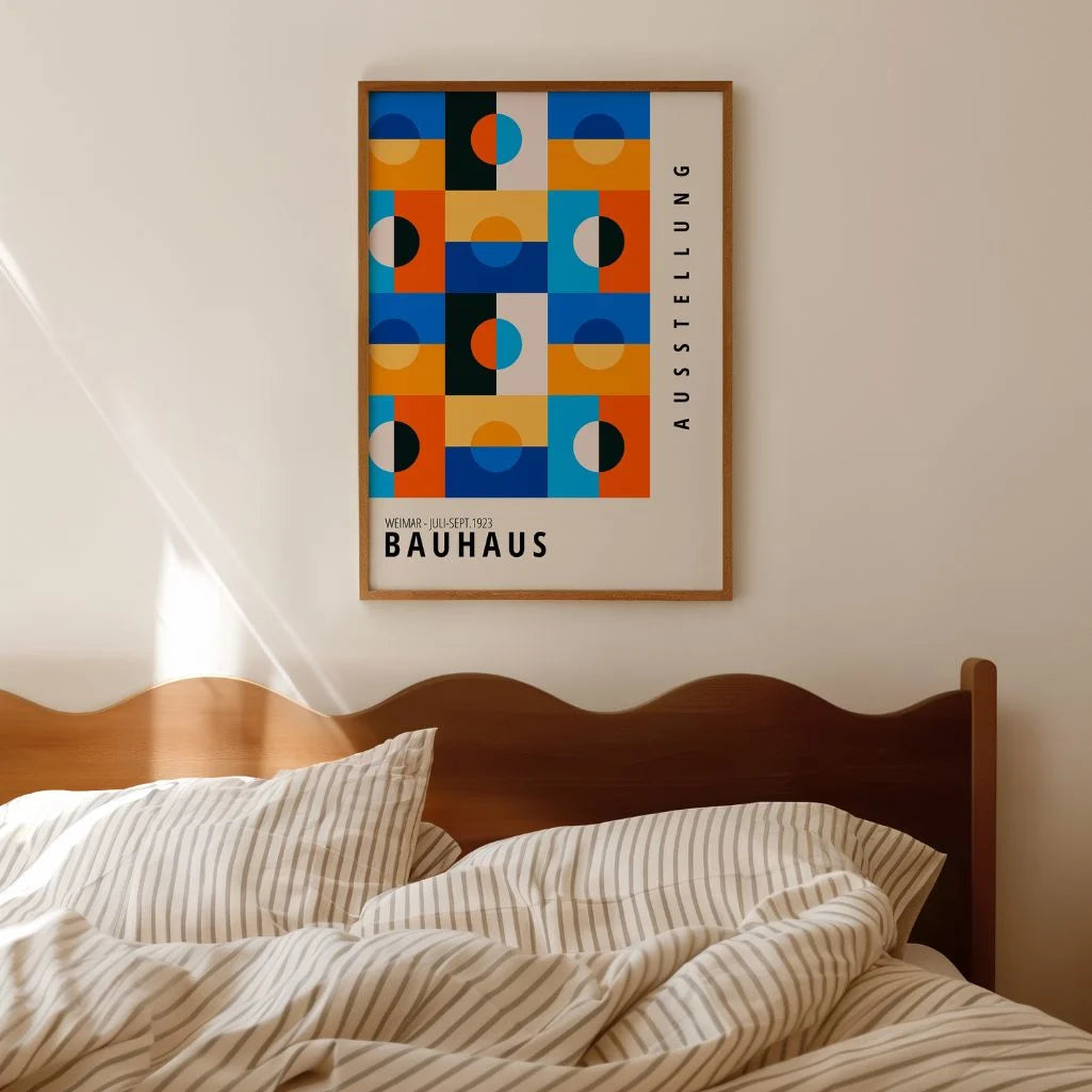 Bauhaus Armonía Color Póster