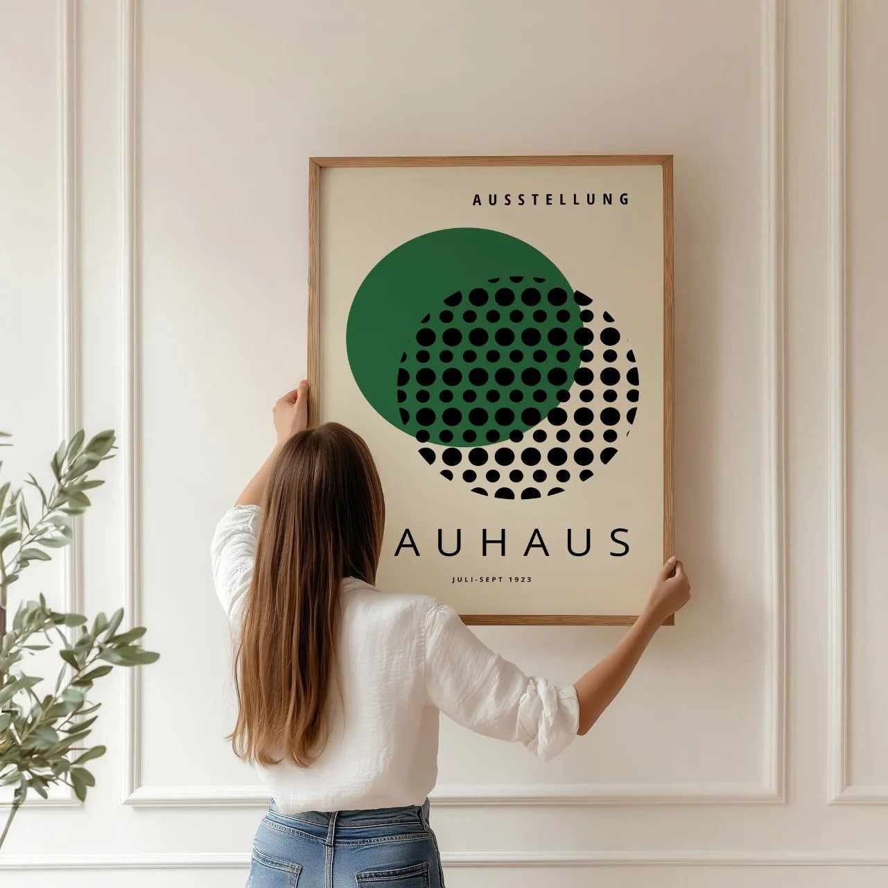 Bauhaus Puntos Armonía Póster