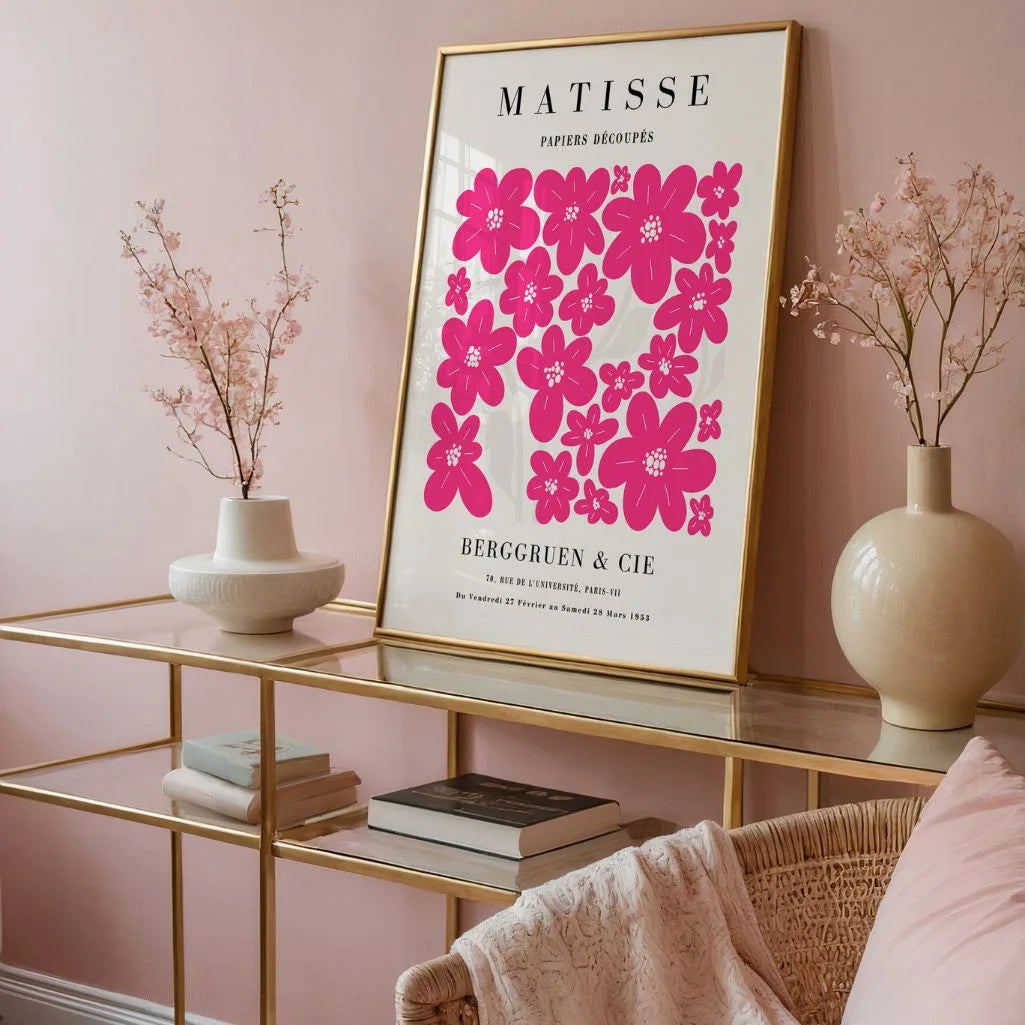 Henri Matisse Flores Alegres Póster
