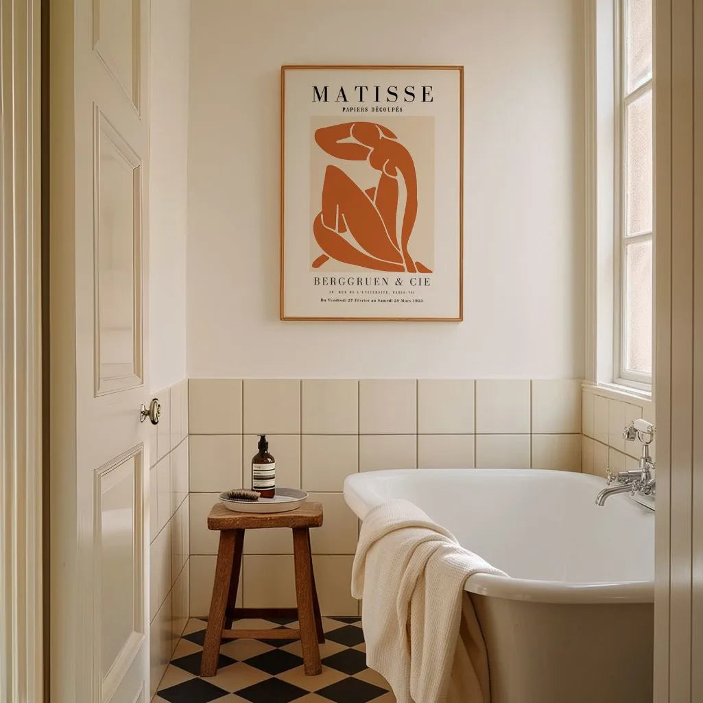 Matisse Terracota Sereno Póster