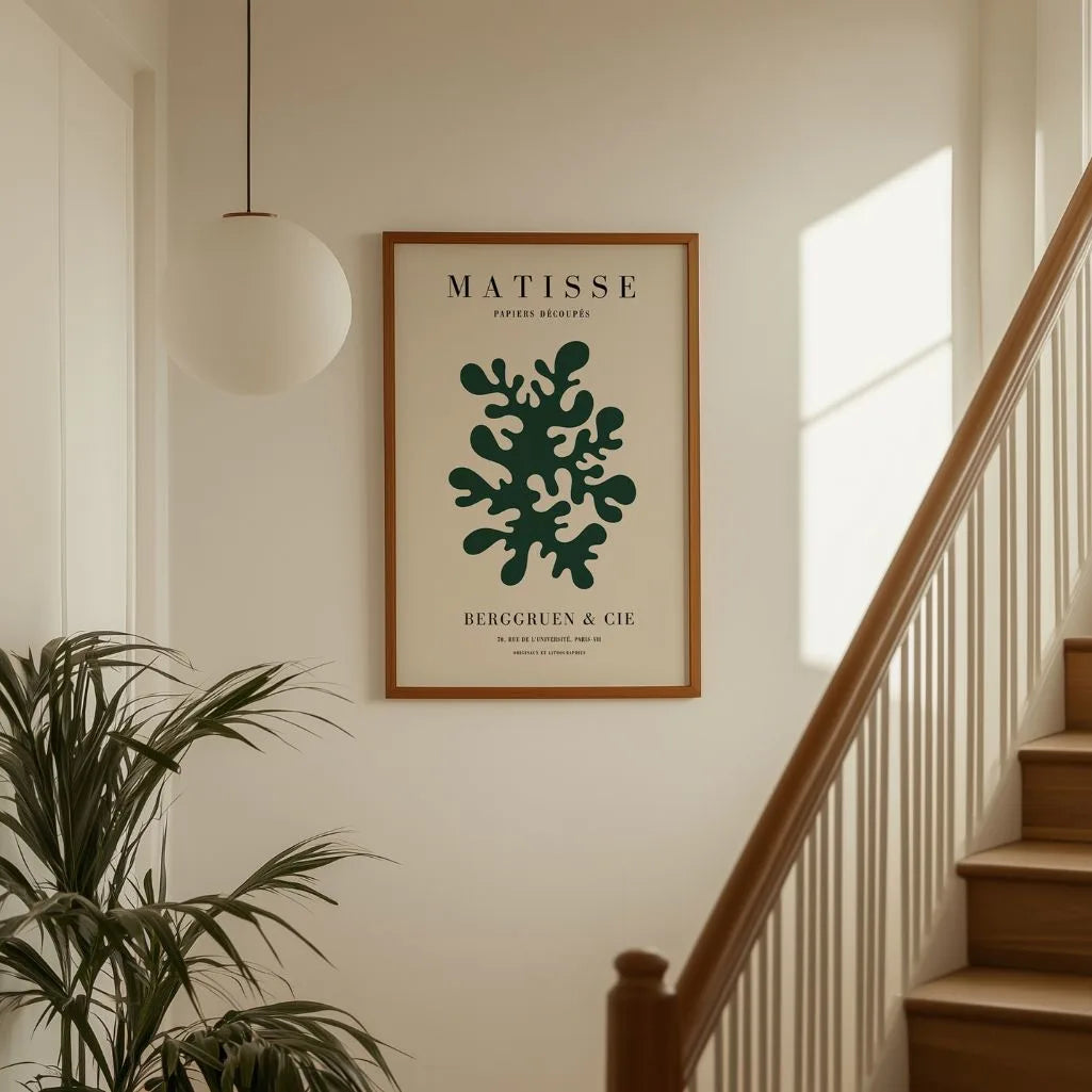 Matisse Verde Profundo Póster