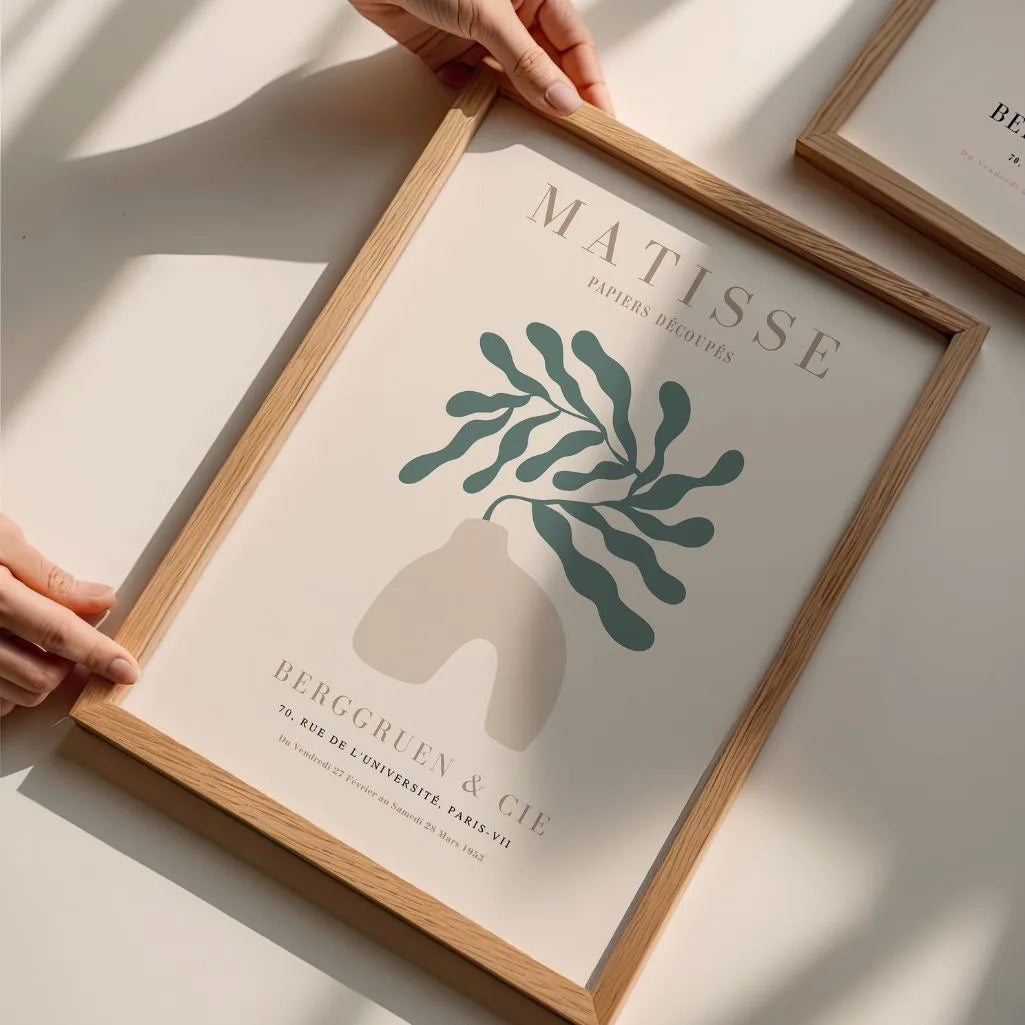 Henri Matisse Jarrón Botánico Póster