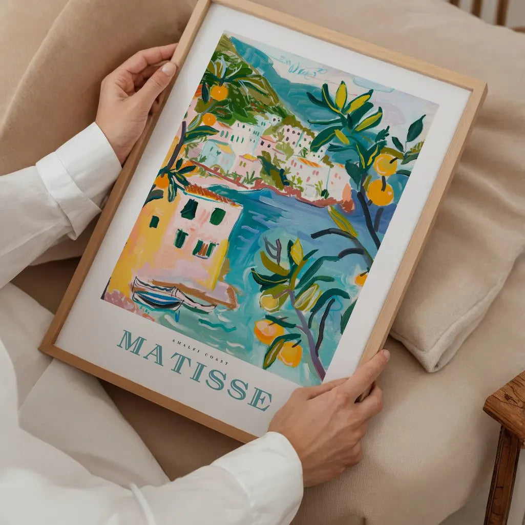 Matisse Riviera Turquesa Póster