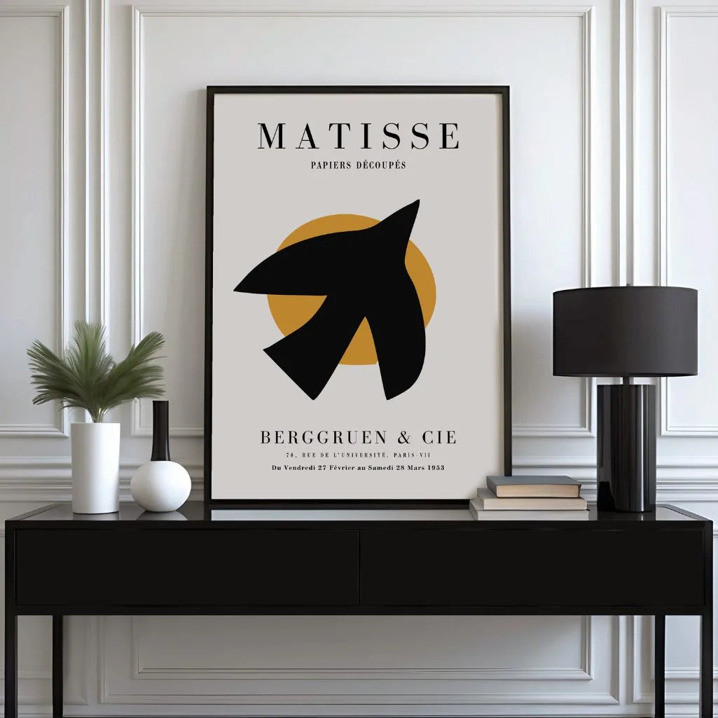 Póster Matisse Ave Abstracta