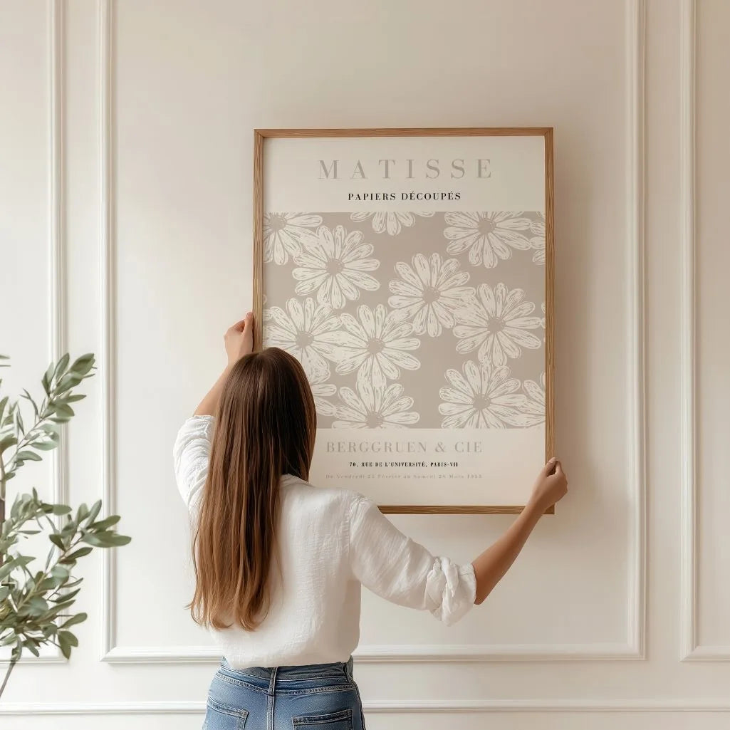 Matisse Margaritas Beige Póster