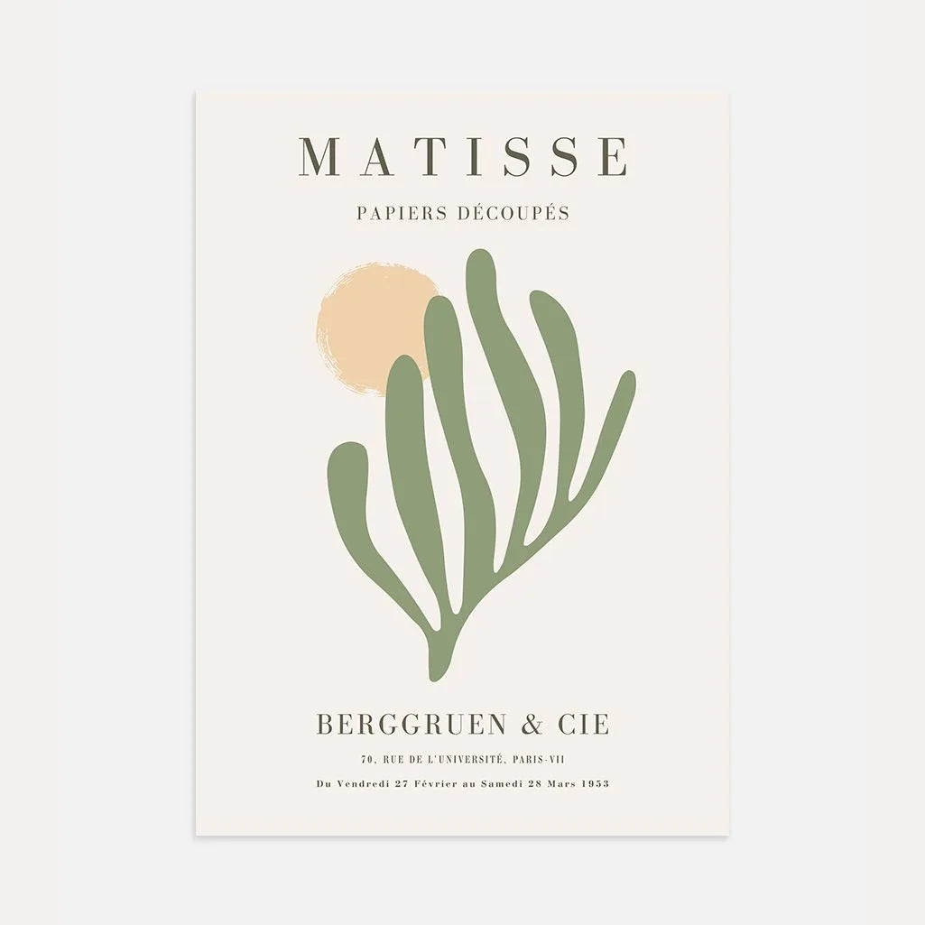 Henri Matisse Ritmo Natural Póster