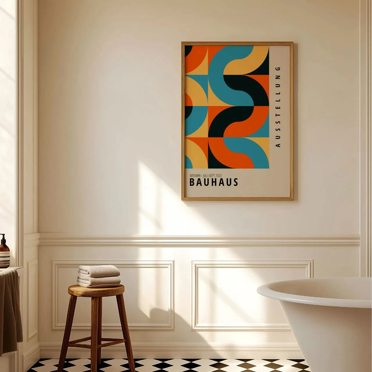 Bauhaus Ondas Vivas Póster