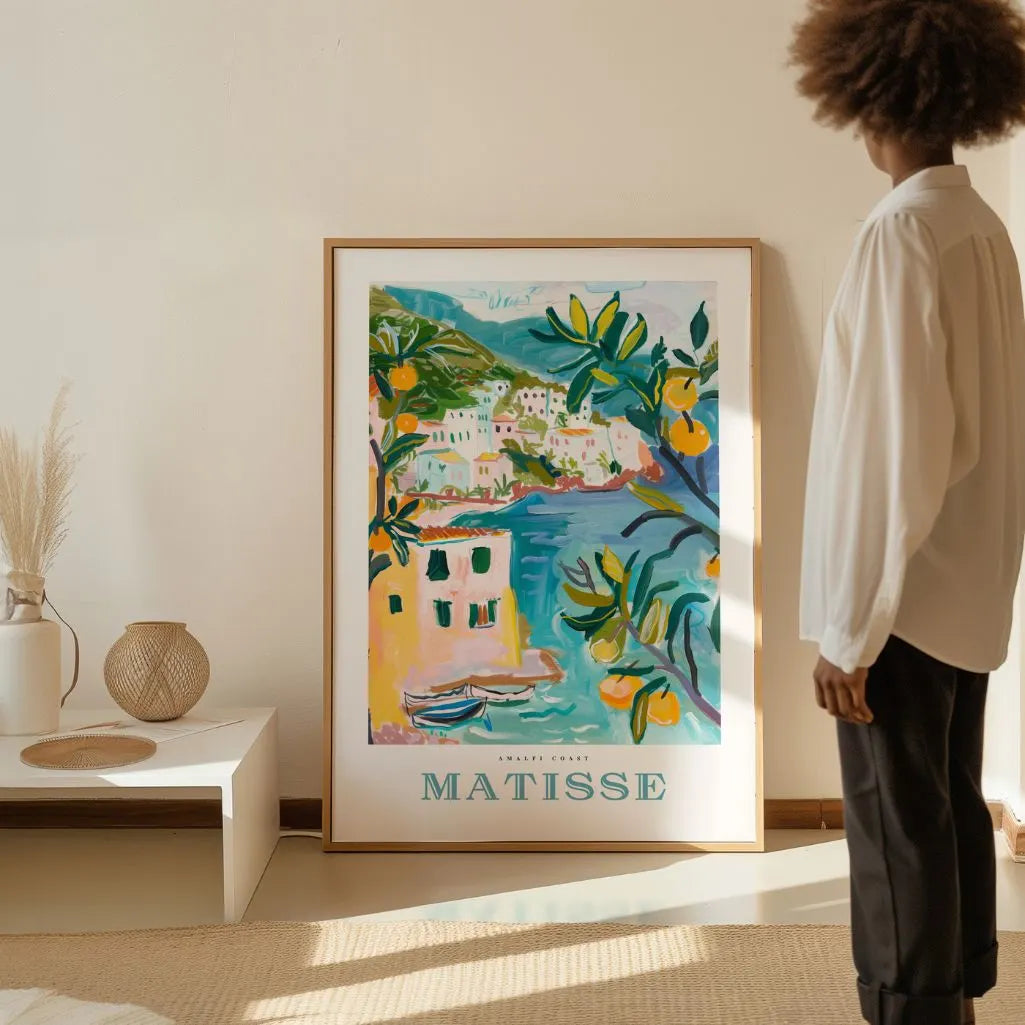 Matisse Riviera Turquesa Póster