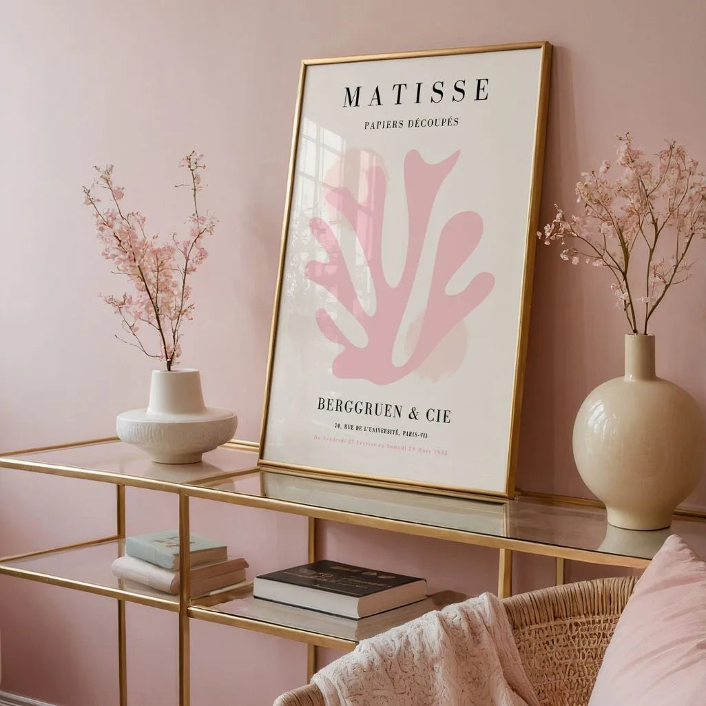 Henri Matisse Impulso Rosa Póster