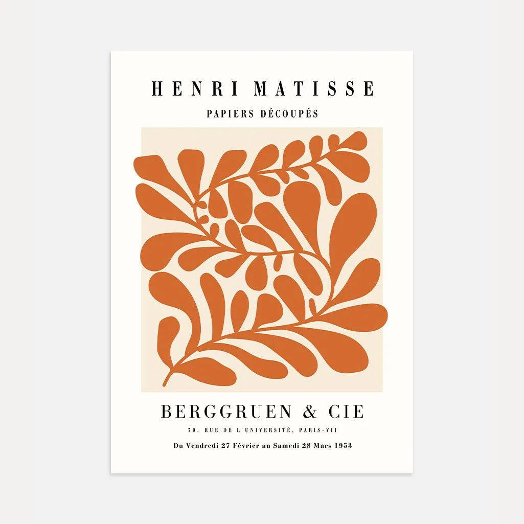 Matisse Terracota Armonía Póster