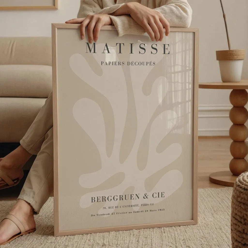 Matisse Beige Sereno Póster