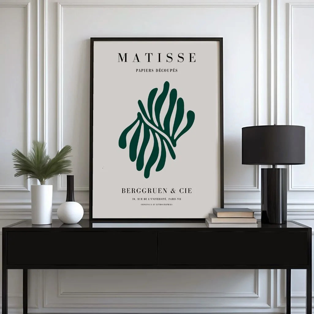 Matisse Verde Botella Póster